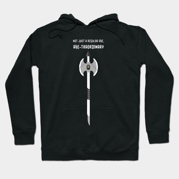 AXE-TRAORDINARY Hoodie by Living Emblem